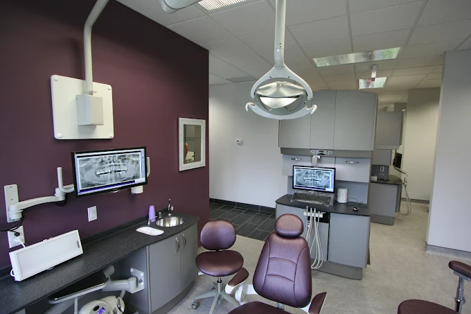 An exam room at Amherstburg Dental.